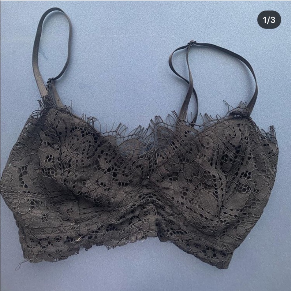 Free people adjustable straps bralette